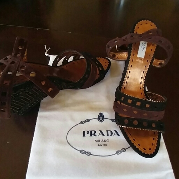 ***SALE****Prada wedges!! - Picture 4 of 4